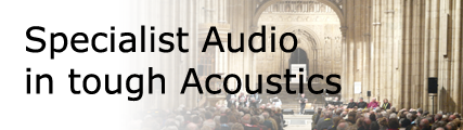 Audio for tough Acoustics